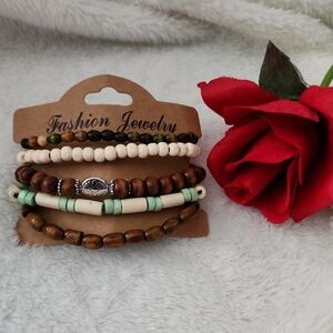 Fashion Jewelry Beaded Bracelet Set